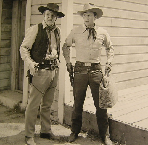 Dennis Moore and Joe Sawyer--Ghost City