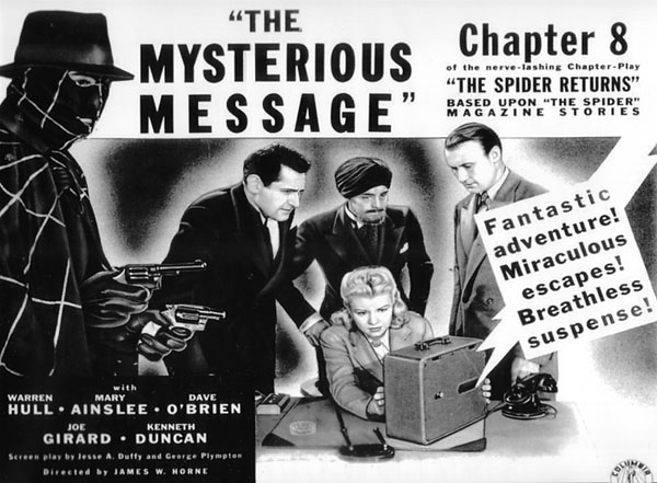 Warren Hull--Spider Returns 2