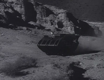 Radar Men from the Moon--the tank