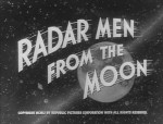 Radar Men from the Moon titles