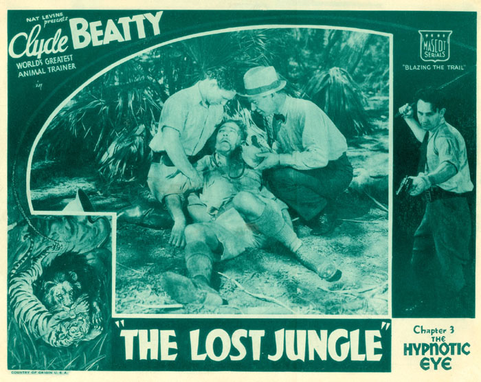 Syd Saylor--Lost Jungle lobby card