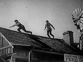 Valley of Vanishing Men--roof chase