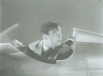 Dick Tracy Returns--Foggy plane One