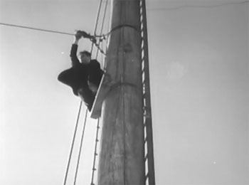 Dick Tracy vs. Crime Inc.--yacht fight 1