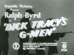 Dick Tracy's G-Men--titles