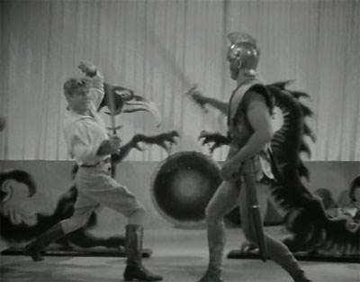 Flash Gordon--sword fight