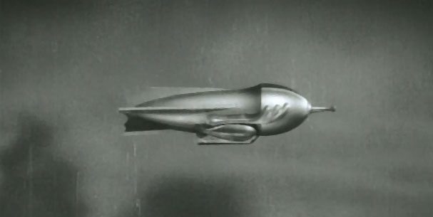 Flash Gordon--the spaceship