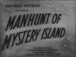 Manhunt of Mystery Island--titles