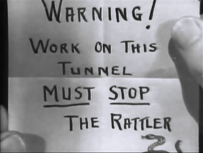 Mystery Mountain--Rattler note