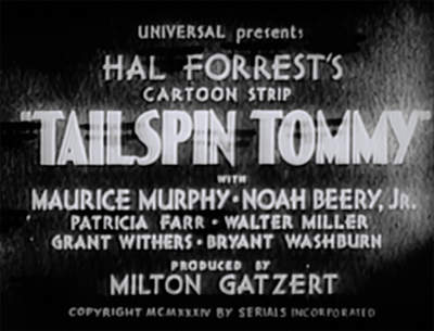 Tailspin Tommy--titles