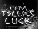 Tim Tyler's Luck--titles