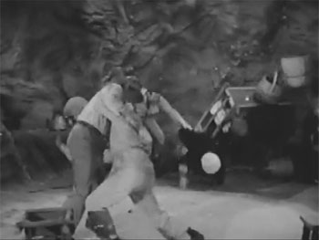 Haunted Harbor--cave fight