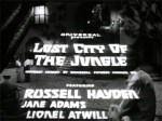 Lost City of the Jungle--titles