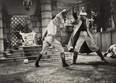 Perils of Nyoka--Sharpe Sword Fight