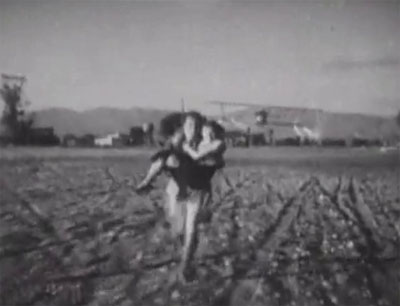 Shadow of the Eagle--biplane cliffhanger