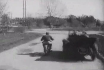 Shadow of the Eagle--motorcycle chase