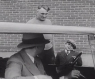 Shadow of the Eagle--strong man and midget