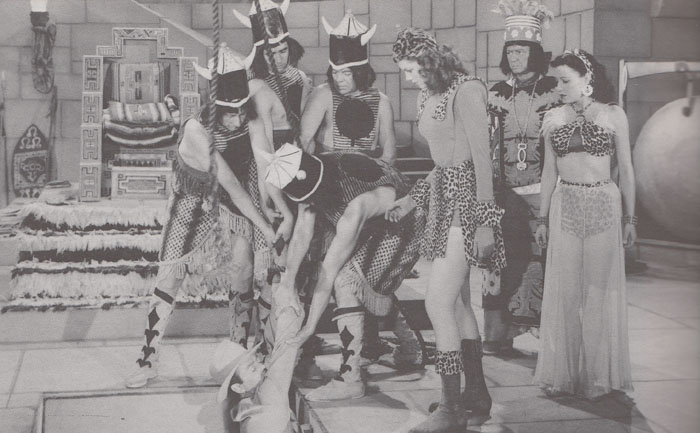 Tiger Woman--escape from fire pit