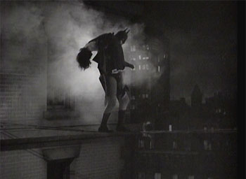 Batman--wire escape