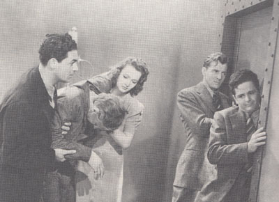 Daredevils of the Red Circle--gas chamber escape