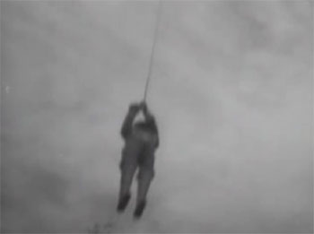 Zorro's Fighting Legion--whip swing to safety