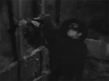 Zorro's Fighting Legion--Zorro in shaft