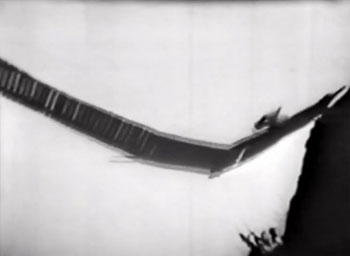 Rustlers of Red Dog--bridge collapse