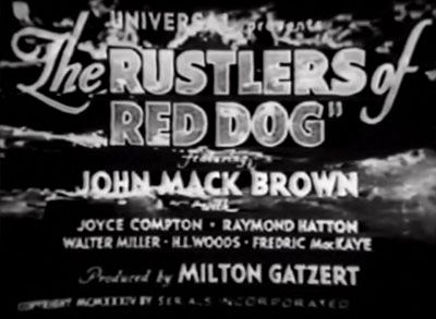 Rustlers of Red Dog--titles