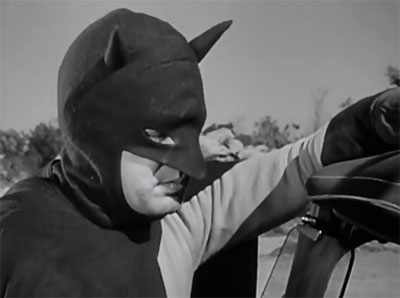 Batman and Robin--Batman masked