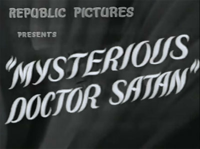 Mysterious Doctor Satan titles
