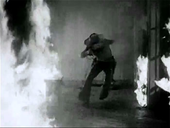 Adventures of Red Ryder--jail fire