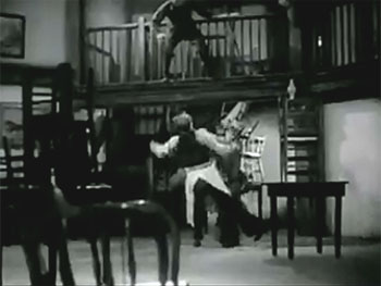 Adventures of Red Ryder--saloon fight