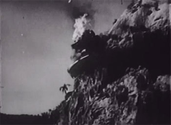 Don Winslow of the Navy--car crash