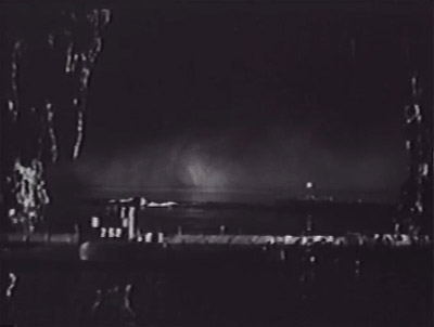 Don Winslow of the Navy--sub base shot