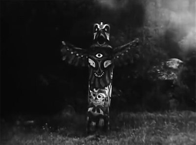 Perils of the Royal Mounted--great totem