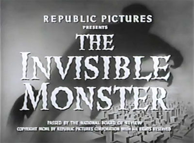 Invisible Monster titles