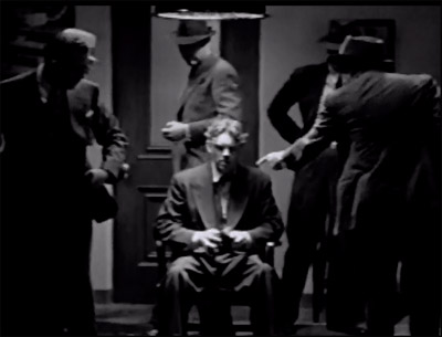 Secret Agent X-9--grilling scene