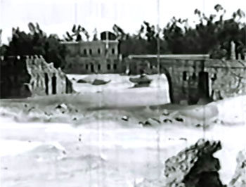 Secret of Treasure Island--main buildings