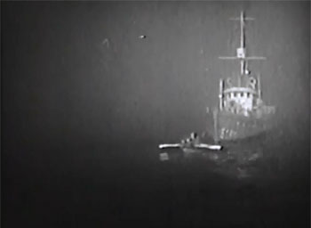 Don Winslow of the Coast Guard--ship in fog