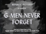 G-Men Never Forget--titles