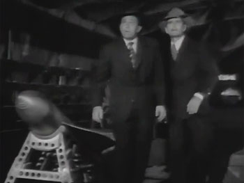 King of the Rocket Men--surprised thugs