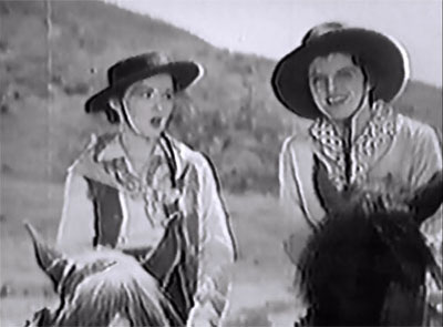 The Phantom Rider--the girls