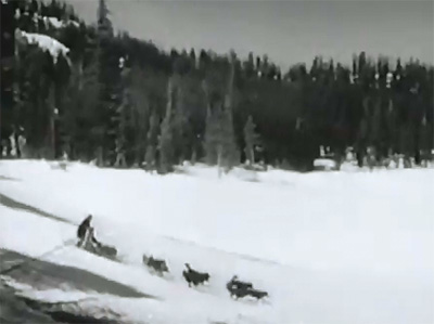 Canadian Mounties vs. Atomic Invaders--dogsled