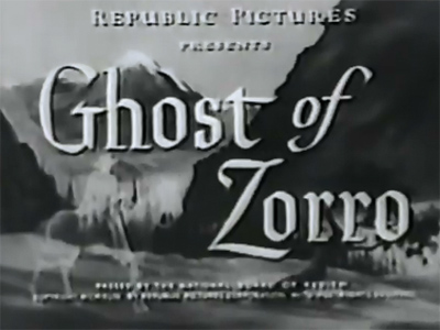 Ghost of Zorro--titles