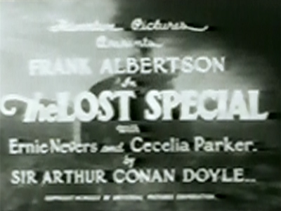 The Lost Special--titles