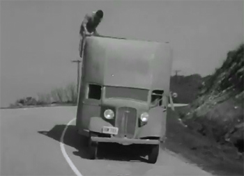 Adventures of Captain Marvel--truck