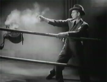 Gang Busters--garage shootout