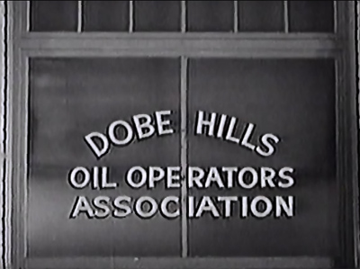 King of the Texas Rangers--Dobe Hills office window