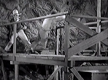 King of the Texas Rangers--mine fight