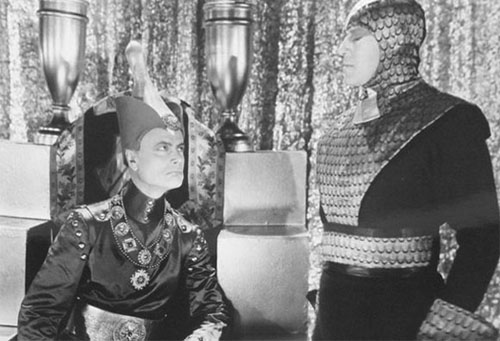 John Davidson and Roy Barcroft--Purple Monster